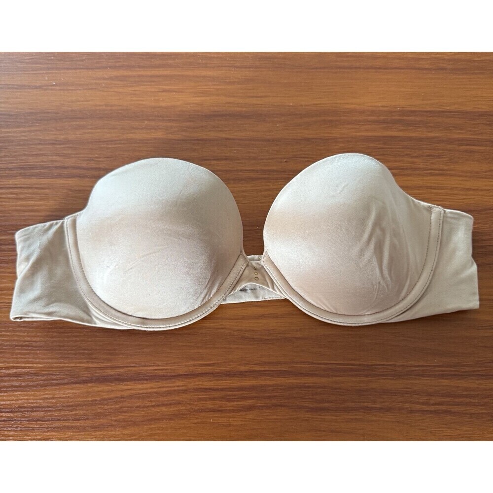 Victoria's Secret Women Bra 34B Beige Biofit Multiway Underwire NO STRAPS